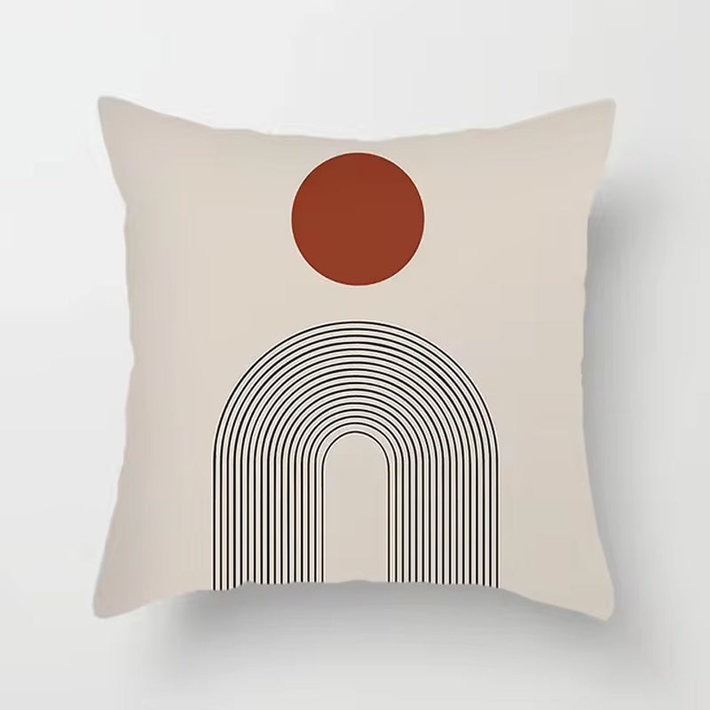 Abstract Line Cushion Cover