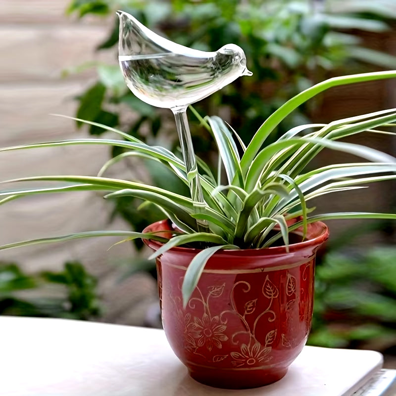 5-Pack Bird-Shaped Self-Watering Globes