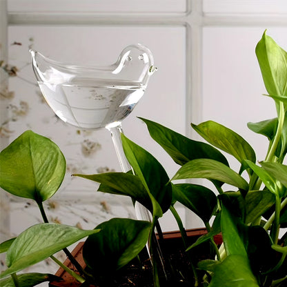 5-Pack Bird-Shaped Self-Watering Globes