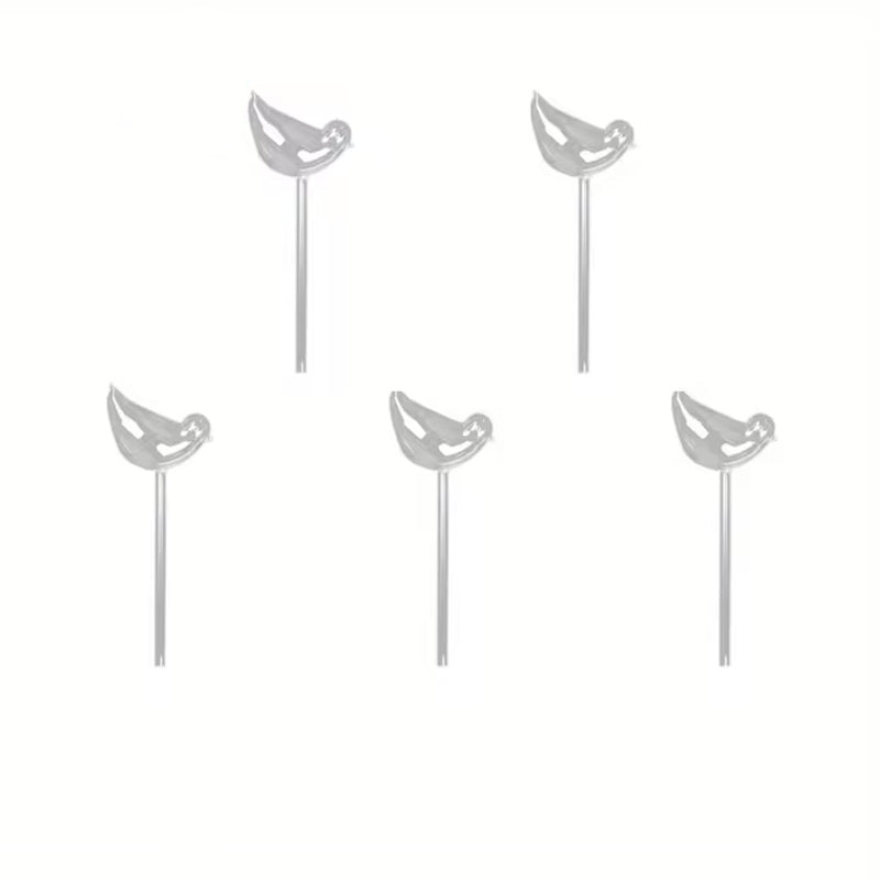 5-Pack Bird-Shaped Self-Watering Globes