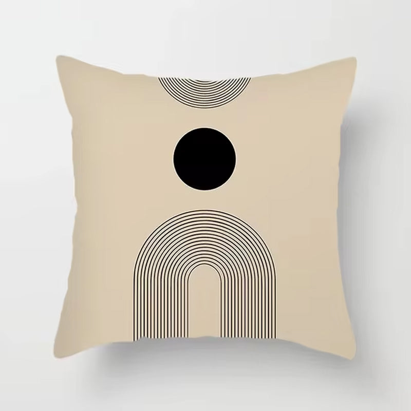 Abstract Line Cushion Cover