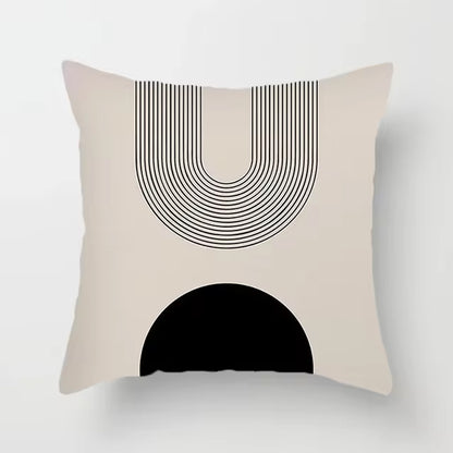 Abstract Line Cushion Cover