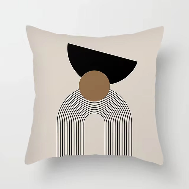 Abstract Line Cushion Cover