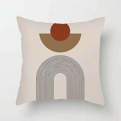 Abstract Line Cushion Cover