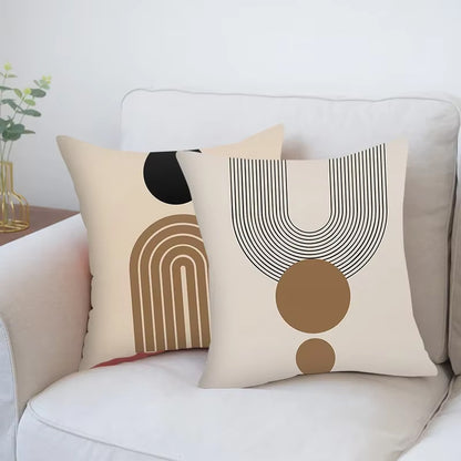 Abstract Line Cushion Cover