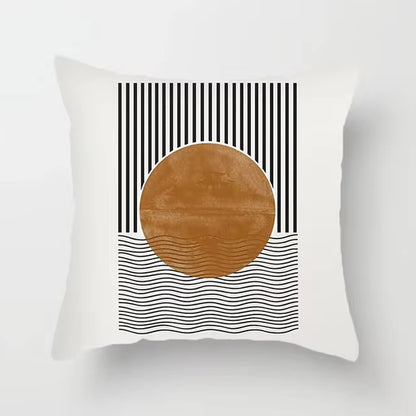 Abstract Line Cushion Cover