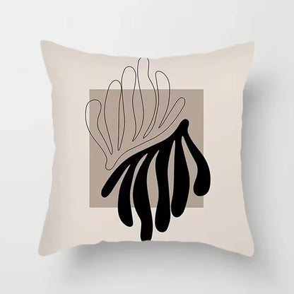 Abstract Line Cushion Cover