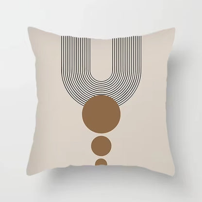 Abstract Line Cushion Cover