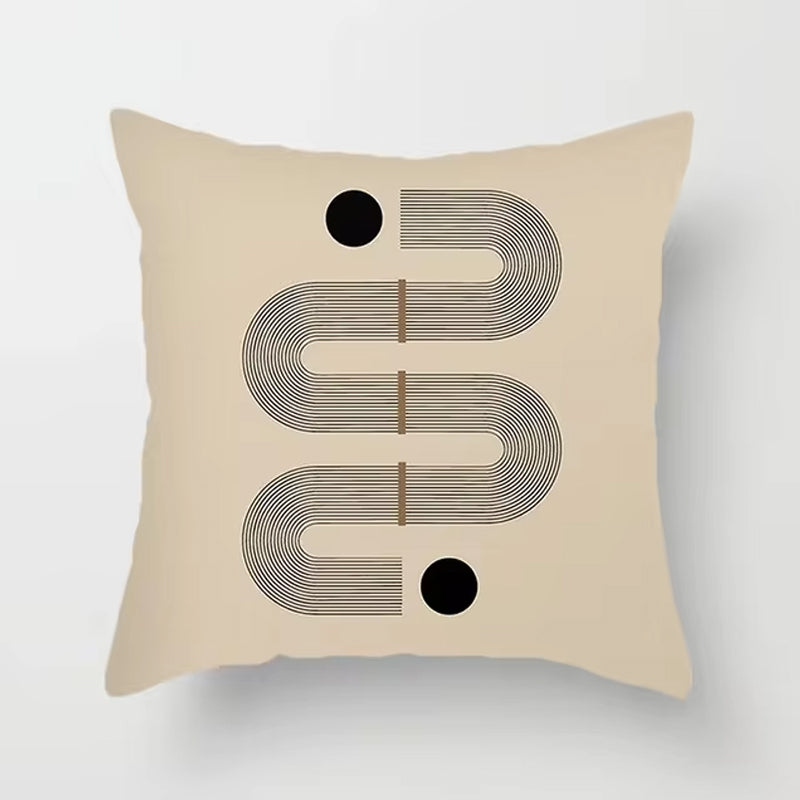 Abstract Line Cushion Cover