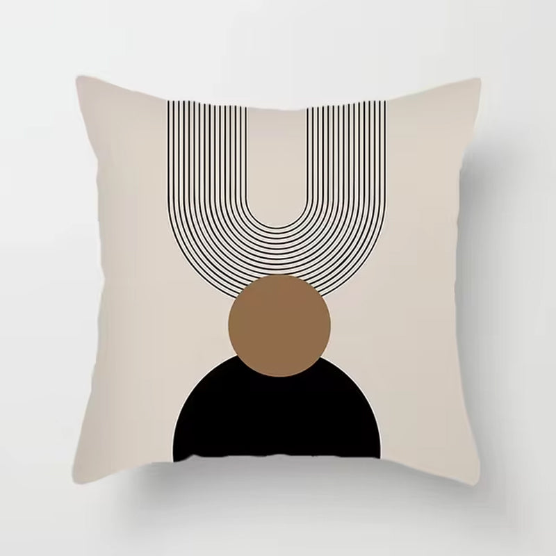 Abstract Line Cushion Cover