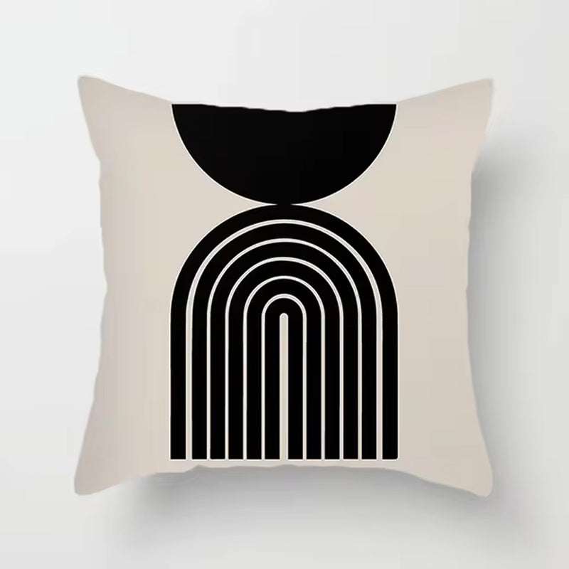 Abstract Line Cushion Cover