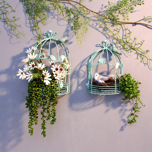 Bird Cage Wall Basket