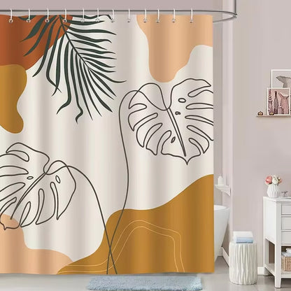 Bohemian Abstract Shower Curtain