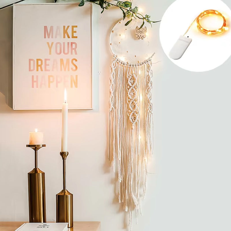 Boho Moon Dreamcatcher