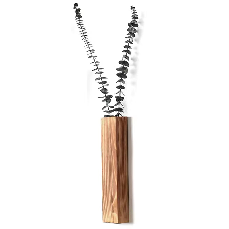 Modern Wood Hanging Vase