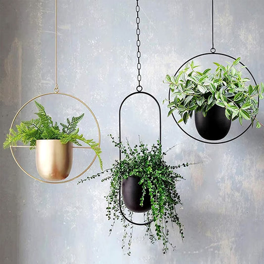 Nordic Hanging Flower Basket