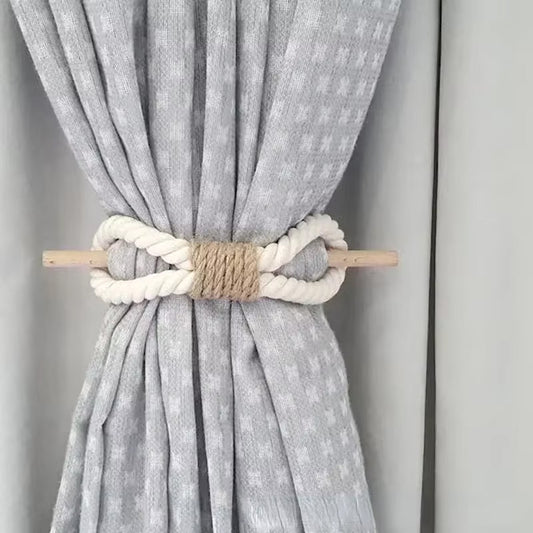 Nordic Rope Curtain Tiebacks