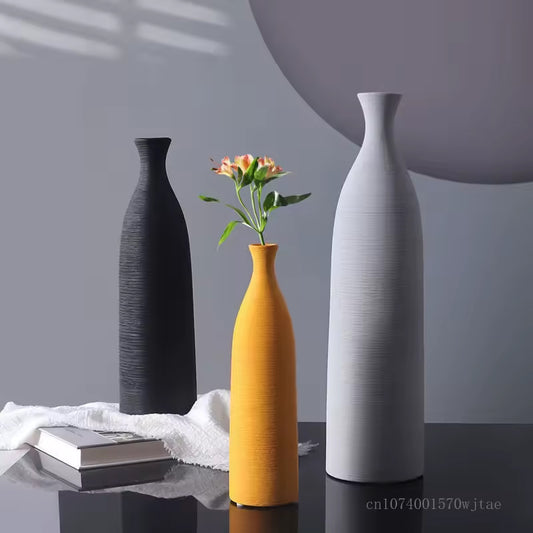 TrioCeramica Decorative Vase Set