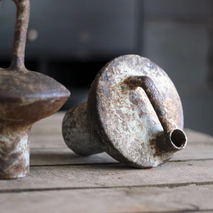 Vintage Wabi-Sabi Ceramic Vase